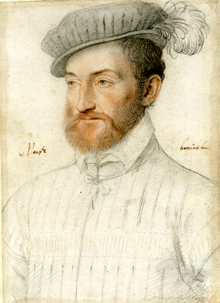 Franois Gouffier le Jeune - Portrait par Franois Clouet en 1555